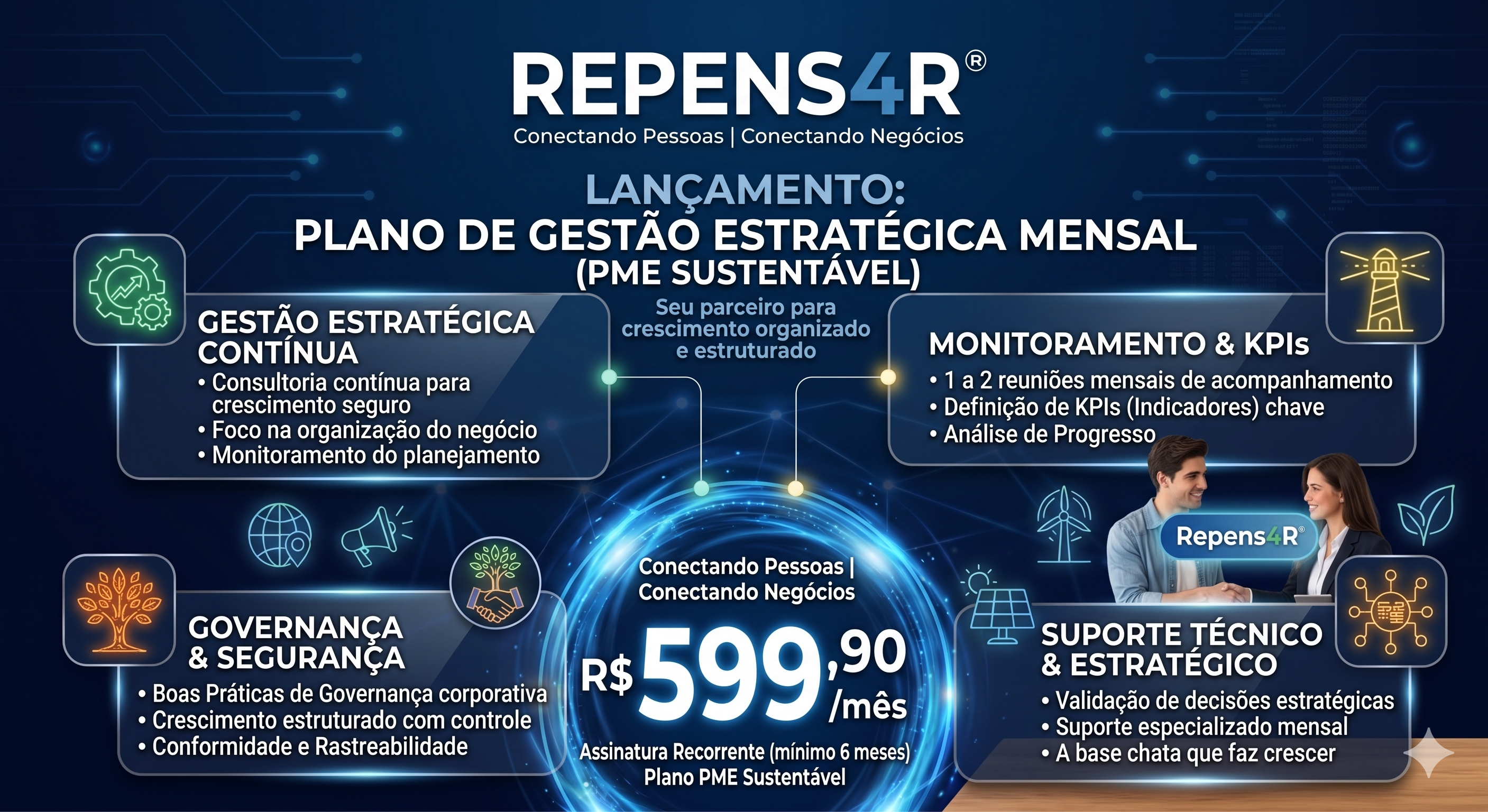 Orientação & Estratégia (Recorrência e Base de Caixa)
